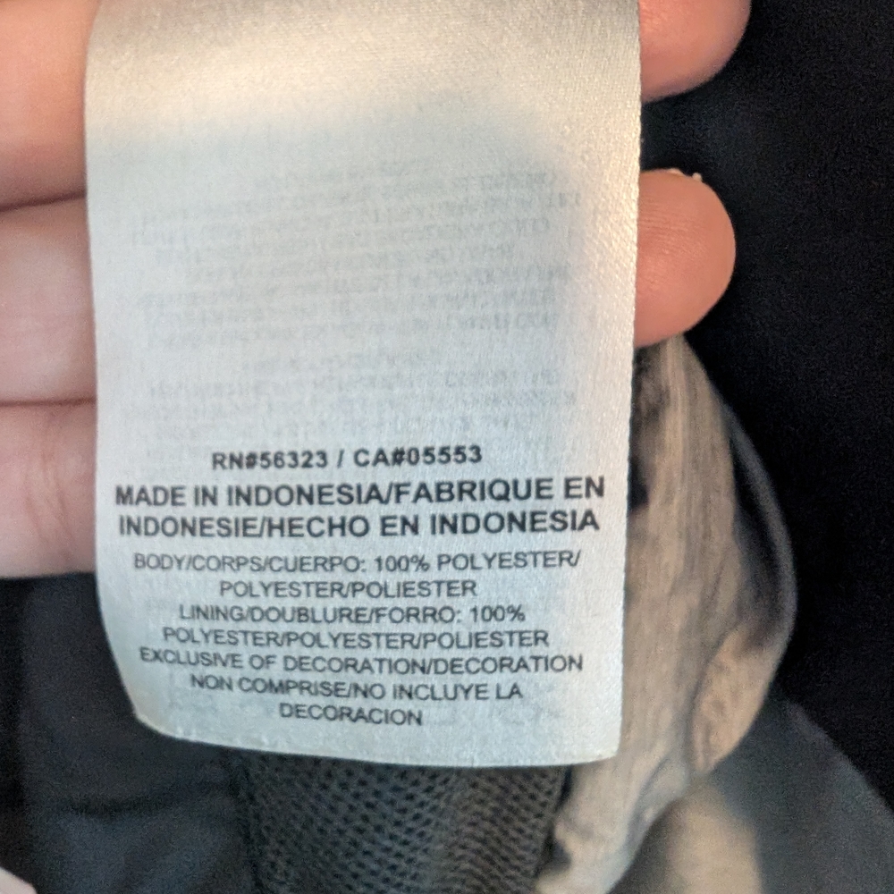 Nike Black and Gray oregon Ducks Windbreaker Jacket - Picture 7 of 9